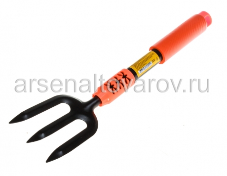 вилка садовая посадочная 41,8 см с металлическим черенком, поролоновая ручка (HG3550-I) (Парк)