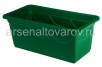 Ящик для рассады пластиковый 31*16*13 см 4,5 л Росток (7038) зеленый (Ар-Пласт) 