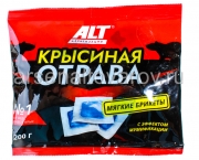 Крысиная отрава №1 брикеты 200 гр средство от мышей и крыс (АЛТ)