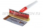 стеклоочиститель пластиковый 19,5 см с раcпылителем с ручкой 32 см (WS-01-S) 310401 (Рыжий кот)