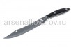 Нож кухонный 19 см пластиковая ручка С01 №666 (КНР)