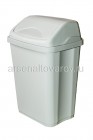 контейнер для мусора пластиковый 26 л Ультра (ЭЛ591) серый (Эльфпласт)