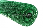 Сетка садовая пластиковая (50 мм*50 мм) рулон 1 м*20 м зеленая (Ростов)