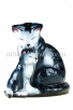 Садовая фигура Кошка с котенком 25*25 см гипс (93) (Россия)