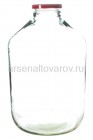 банка стеклянная для консервирования Твист -110 20 л с винтовой крышкой прозрачная (Россия)