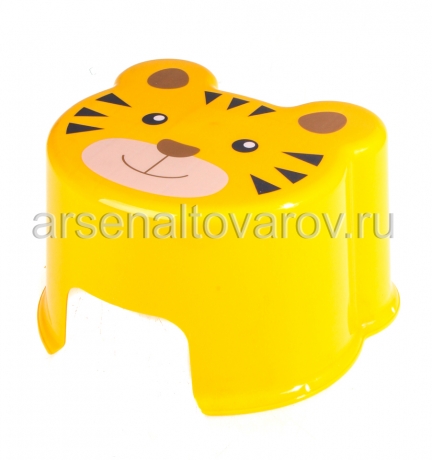 табурет-подставка детский пластиковый 25*22*15 см (С525) Зоо (Полимербыт)