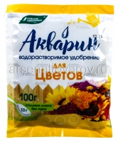 Удобрение для цветов 100 гр Акварин (Буйские удобрения)