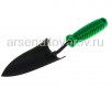 Совок посадочный узкий с пластиковой ручкой порошковой окраски БЦМ 2369 (ЦИ) 
