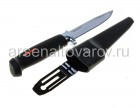 нож нержавеющий 22 см пластиковые ножны с поясным креплением Финланд (2102) (ЦИ)