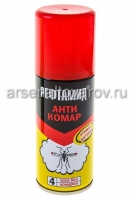 Аэрозоль от комаров 100 мл Рефтамид Антикомар (Сибиар) 03.07.020.08