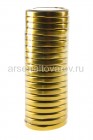 крышка для консервирования металлическая винтовая Твист 1- 82 Моно золото (Беларусь) (уп 20 шт) (цена за упаковку)