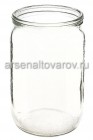 банка стеклянная для консервирования СКО-1-82 0,65 л (обычная крышка) (Азов)