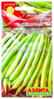 Семена Фасоль Триумф сахарный 764 5 гр цветной пакет годен до 31.12.2028 (Аэлита)