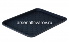 лоток для обуви пластиковый 480*370 мм графитовый (М 2281) (Идея)