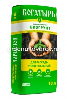 Грунт для рассады Богатырь 10 л (Лама Торф) на поддоне 200 шт