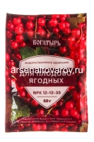 Удобрение для плодово-ягодных культур  50 гр Богатырь (Лама Торф)