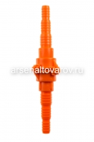 Соединитель для шланга разъемный 1/2"-5/8"-3/4" Пожарный (ДИ)