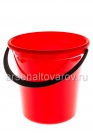 ведро пластиковое 8 л для пищевых (04008) красное (Пятигорск)