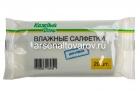 салфетки хозяйственные влажные (уп из 20 шт) Для стекол (Каждый день)