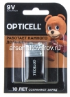 батарейки Оптисел Басик 6LR61 (крона) 9 V (блистер из 1 шт) (2990)