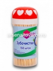 зубочистки деревянные Викки (в банке 150 шт) (Россия)
