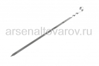 шампур нержавеющий 610*10*1,5 мм плоский (Бастион-Пром) (508408)
