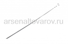шампур нержавеющий 610*10*0,8 мм угловой (Бастион-Пром) (613275)