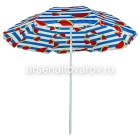 зонт пляжный диаметр купола 160 см с наклоном (LG02/3) (КНР)