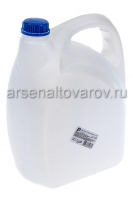 Канистра пластиковая 5 л для пищевых Капля белая (Ижевск)