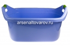 таз пластиковый овальный 48 л с ручками сиреневый (Ижевск)