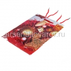 пакет подарочный бумажный 18*23*9 см Новогодний 4 вида (КНР) СТ-05С