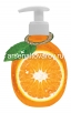 Мыло туалетное жидкое  375 мл Лара апельсин (Турция) 