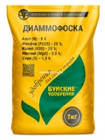 Удобрение Диаммофоска 1 кг универсальное (Буйские удобрения)