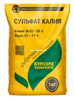 Удобрение Сульфат калия 1 кг универсальное (Буйские удобрения)