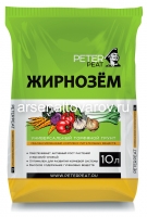 Грунт для овощных, цветочных культур и рассады Жирнозем Универсальный 10 л (Питэр Пит) на поддоне 175 шт