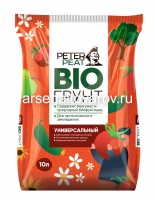 Грунт для овощных, цветочных культур и рассады Биогрунт Универсальный 10 л (Питэр Пит) на поддоне 175 шт