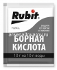 Стимулятор плодообразования Борная кислота  10 гр для увеличения урожайности (Рубит) 