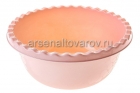 миска пластиковая круглая 5 л (М 1313) чайная роза (Идея)
