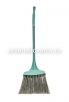 Веник пластиковый с синтетической щетиной жесткий 14,5*74 см (М 5110) морская волна (Идея) 