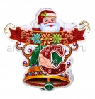 растяжка новогодняя бумажная С новым годом! Колокольчик (НН886)