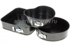 Форма для выпечки алюминиевая с антипригарным покрытием (набор из 3 шт) 22 см 24 см 26 см (R-508)