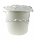 бак пластиковый 40 л для пищевых с крышкой (АП 555) (Альт-Пласт)