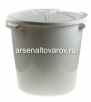 Бак пластиковый 80 л для пищевых с крышкой (АП 563) (Альт-Пласт)