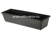 Ящик для рассады пластиковый 50*16*10,7 см №6 черный (Садовита)