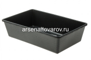 Ящик для рассады пластиковый 40*25*10,7 см №8 черный (Садовита)