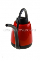 Лейка садовая пластиковая 1,4 л Лилия без рассеивателя красная (ЭП395) (Эльфпласт)