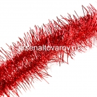 мишура новогодняя 270* 7,5 см №22 красная (М-128 кр)