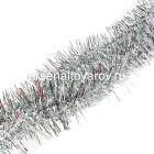 мишура новогодняя 200* 5 см №20 серебряная (М-124 сер)