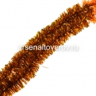 мишура новогодняя 200* 2,5 см Праздничная золотая (Г-232 зол)