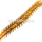 мишура новогодняя 200* 2 см №1/1 золотая (М-119 зол)